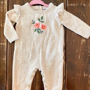 Janie and Jack 0-3 month baby girl knit jumper